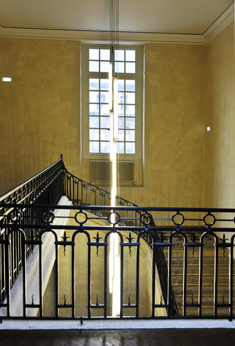 Musée des Beaux Arts de Dijon-escalier d'honneur